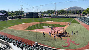 Sewell-Thomas Stadium prior to a game between Alabama and Mississippi State.