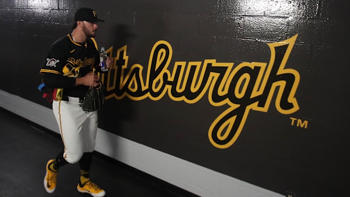 Pittsburgh Pirates starting pitcher Paul Skenes.