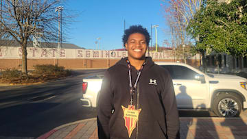 2025 offensive line prospect Ziyare Addison talks about his recruitment process on Jan. 28, 2023 at FSU's Junior Day.