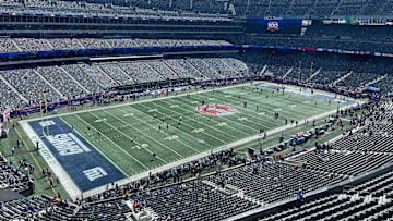 MetLife Stadium ahead of the season opener between the Vikings and Giants. 