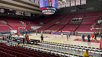 Coleman Coliseum before the Alabama men's basketball game vs. UTSA.