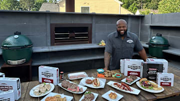 Chef David Rose lights the grill with all the summer must-have food items