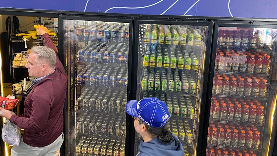 Drinks available for fans at the PGA Championship.
