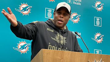 Dolphins general manager Chris Grier