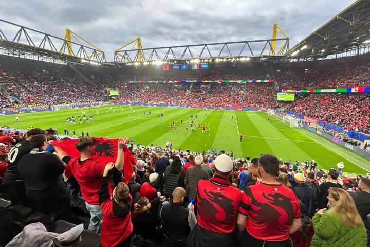 Italia-Albania al Signal Iduna Park