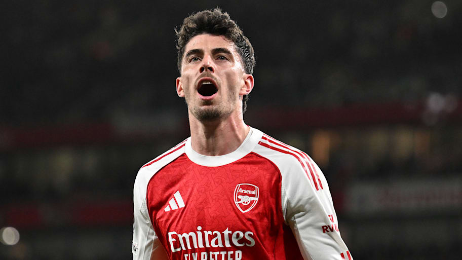 Kai Havertz shouting.