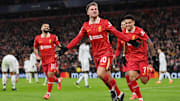 Mac Allister fez um dos gols do Liverpool, time de melhor campanha na Champions League