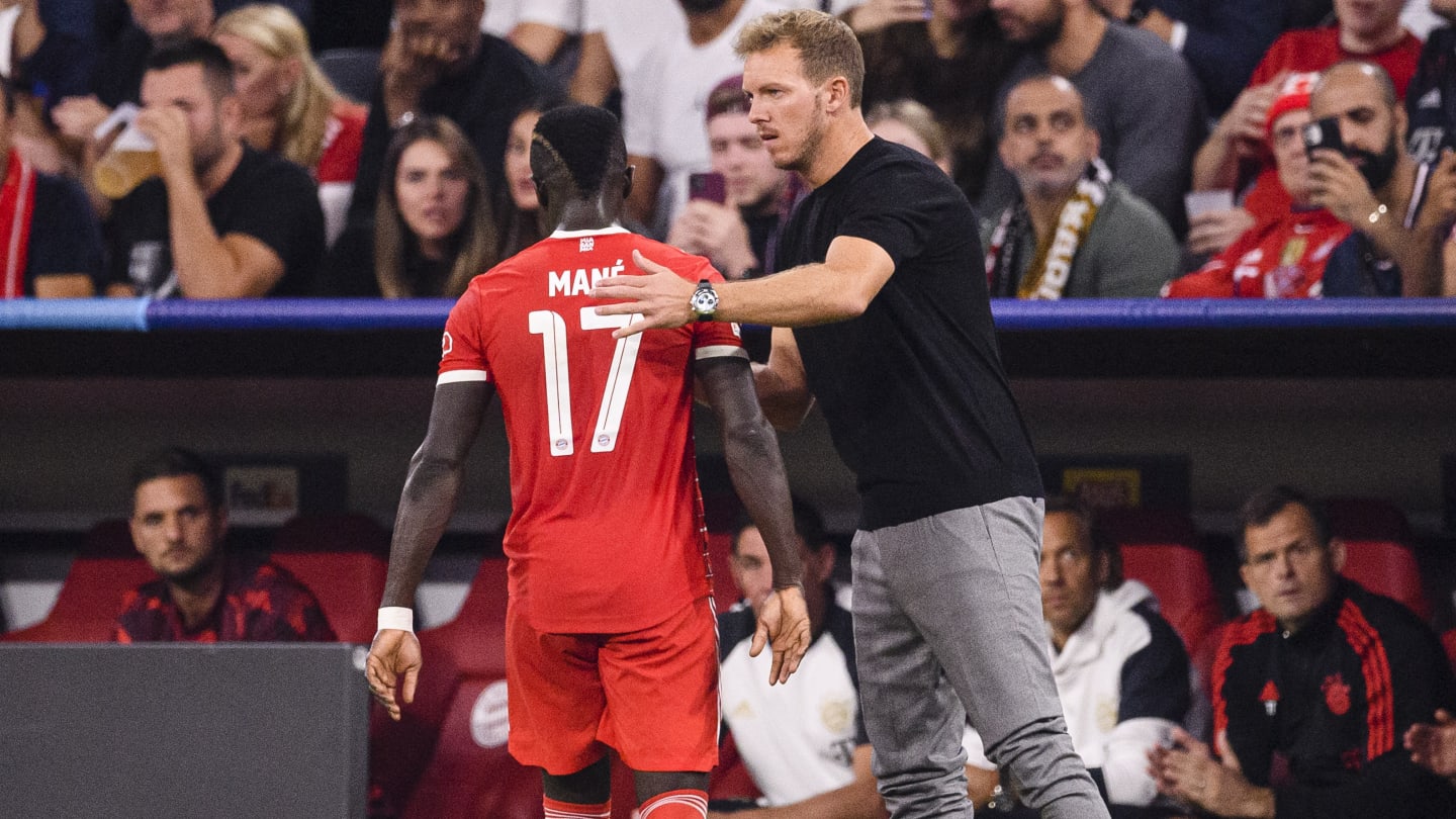 Julian Nagelsmann backs Sadio Mane to recover from slow start with Bayern Munich