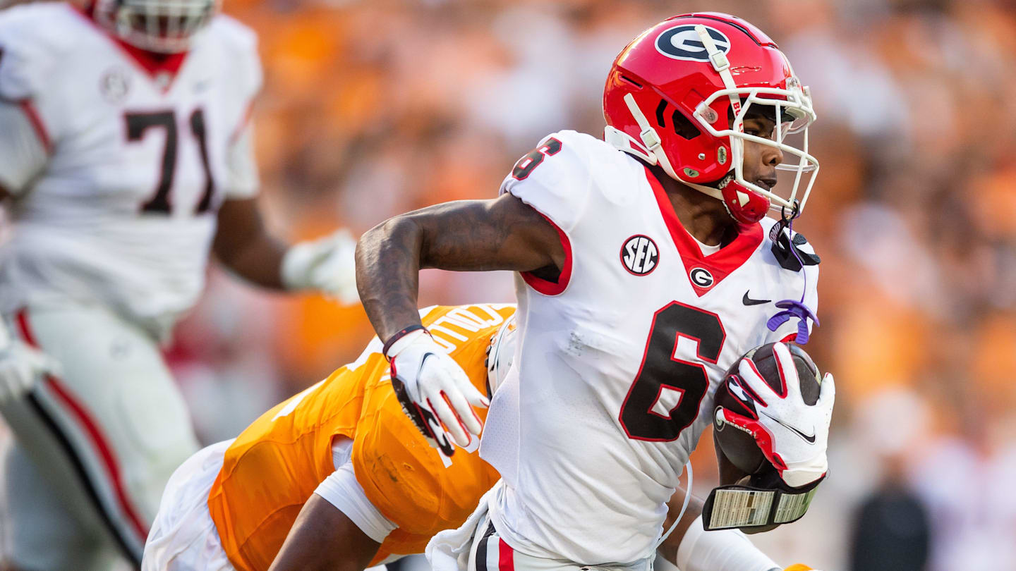 Georgia Football Releases Initial Injury Report Ahead of Tennessee Game