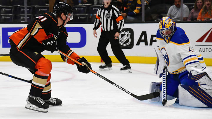 The Ducks are set to take on the Sabres in Tuesday night NHL action.