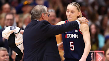 UConn HC Geno Auriemma, G Paige Bueckers