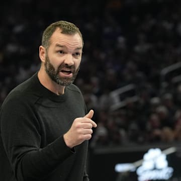 Utah Runnin' Utes head coach Alex Jensen and his program will play nine games in Salt Lake City, including one at the Delta Center, during the 2025-26 regular season.