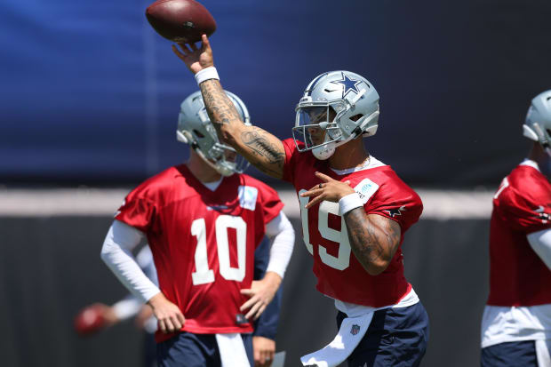 Trey Lance, Cooper Rush, Dallas Cowboys training camp