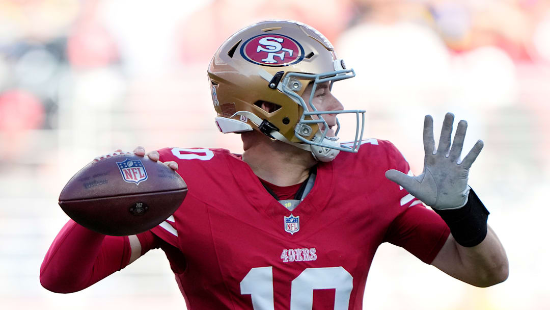 San Francisco 49ers QB Mac Jones San Francisco 49ers QB Mac Jones