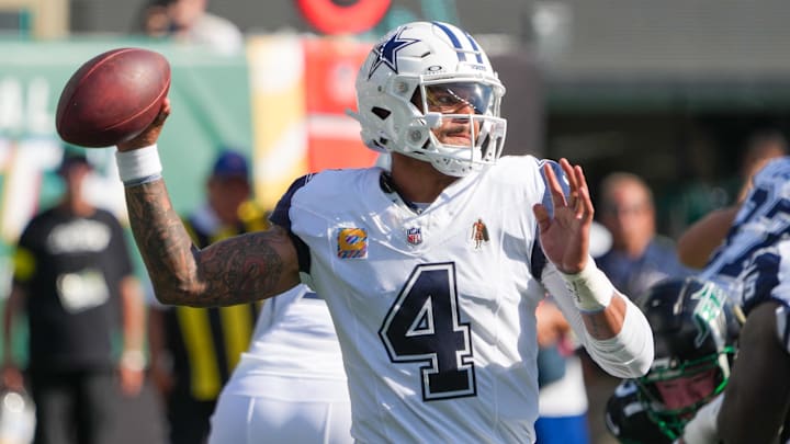 Dallas Cowboys quarterback Dak Prescott.