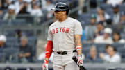 La actitud de Rafael Devers en los últimos meses no gustó a los Medias Rojas de Boston, lo que motivó su canje a los Gigantes