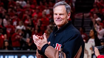 John Cook coached the Huskers to four national volleyball championships during his 25-year tenure in Lincoln.
