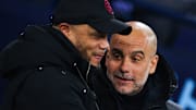 Vincent Kompany und Pep Guardiola