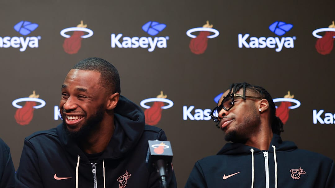 Miami Heat Introduce Andrew Wiggins, Kyle Anderson & Davion Mitchell