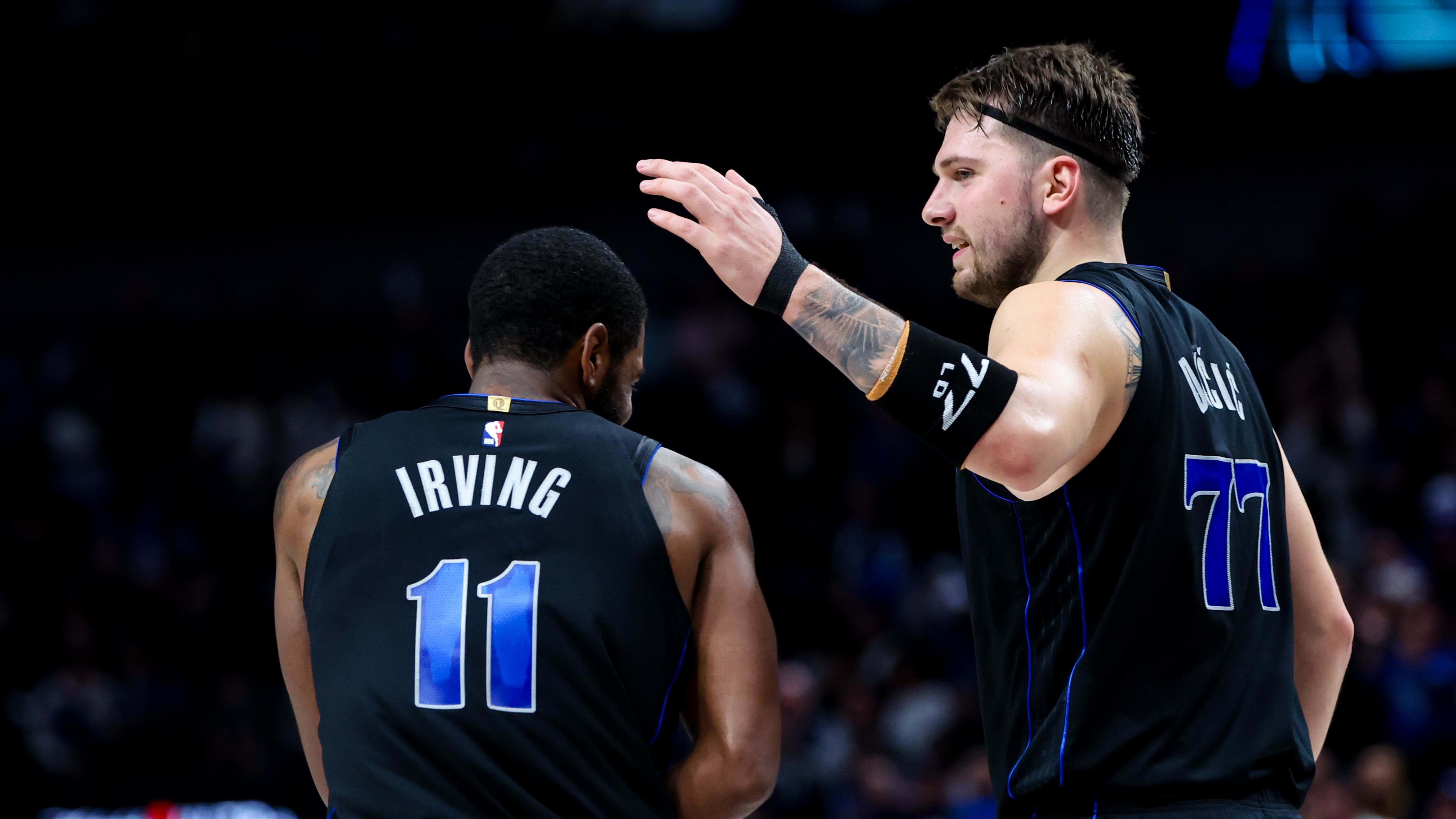 Dallas Mavericks' Luka Doncic, Kyrie Irving Embrace Being Ready to 'Empty  Their Clip'