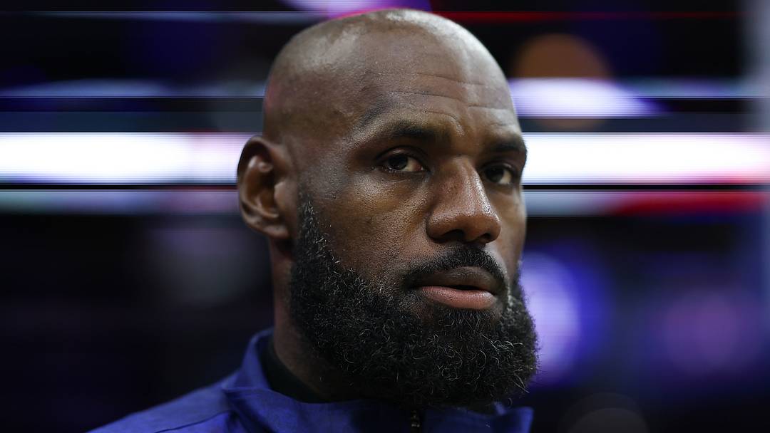 Oct 16, 2026; Philadelphia, Pennsylvania, USA; Philadelphia 76ers forward LeBron James before a game against the Boston Celtics at Xfinity Mobile Arena. 
