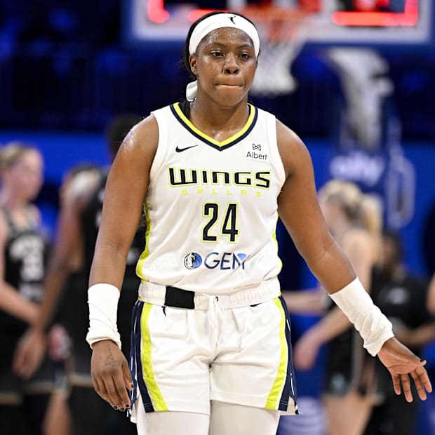Dallas Wings guard Arike Ogunbowale