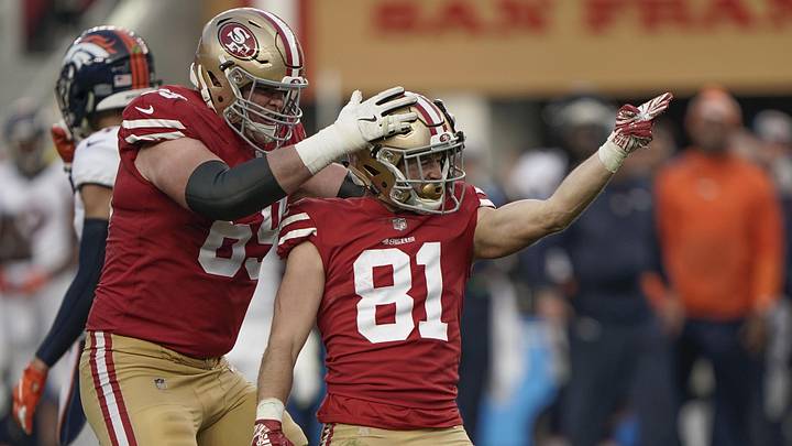 San Francisco 49ers wide receiver Trent Taylor (81)