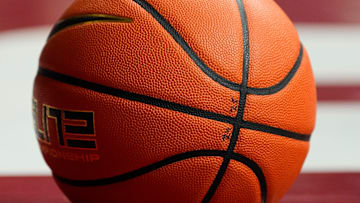 Basketball for use as a generic image.