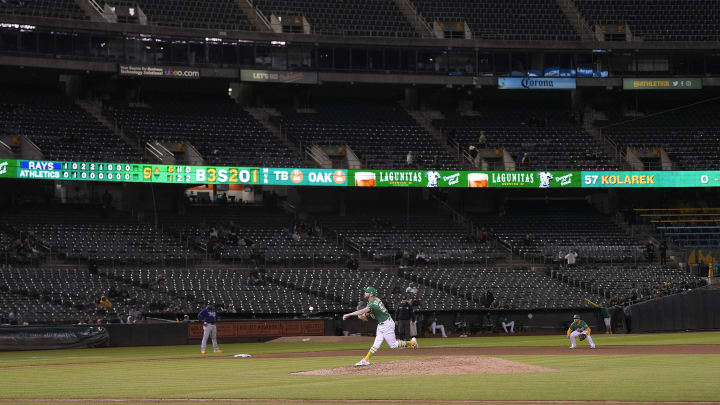 Tampa Bay Rays v Oakland Athletics Tampa Bay Rays v Oakland Athletics
