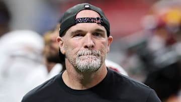 Washington Commanders head coach Dan Quinn