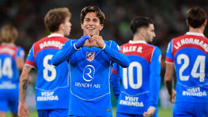 Filho de Simeone marcou aos 3 minutos de jogo Filho de Simeone marcou aos 3 minutos de jogo