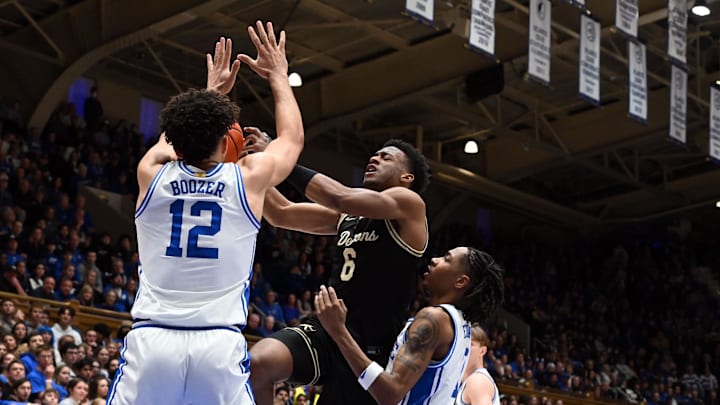 Duke Blue Devils forward Cameron Boozer