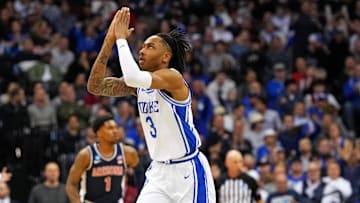 Duke basketball guard Isaiah Evans