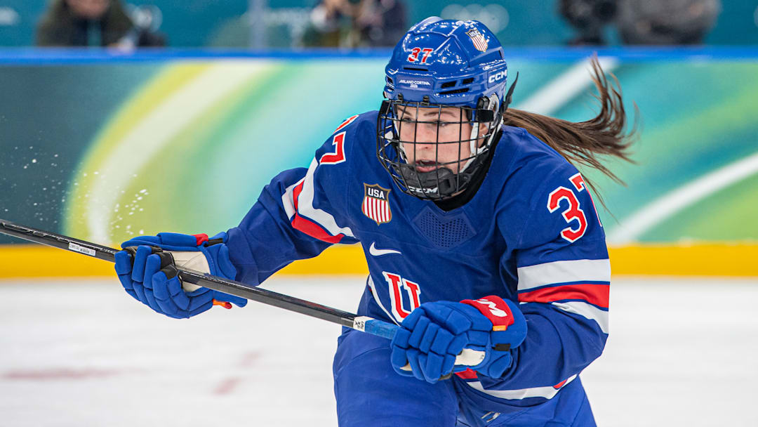 Abbey Murphy of USA women's hockey