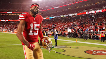 San Francisco 49ers wide receiver Jauan Jennings (15)