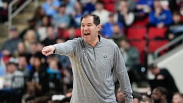Baylor Bears head coach Scott Drew 