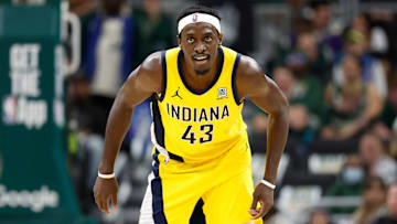 Indiana Pacers forward Pascal Siakam (43).