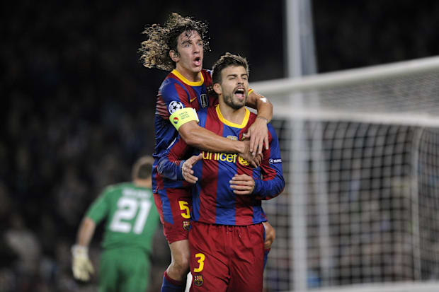 Carles Puyol, Gerard Piqué