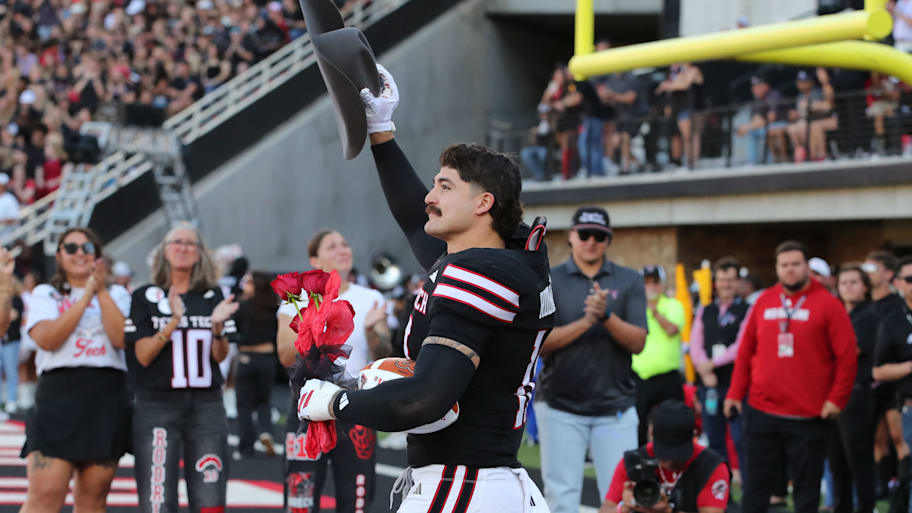 Jacob Rodriguez tips his cap