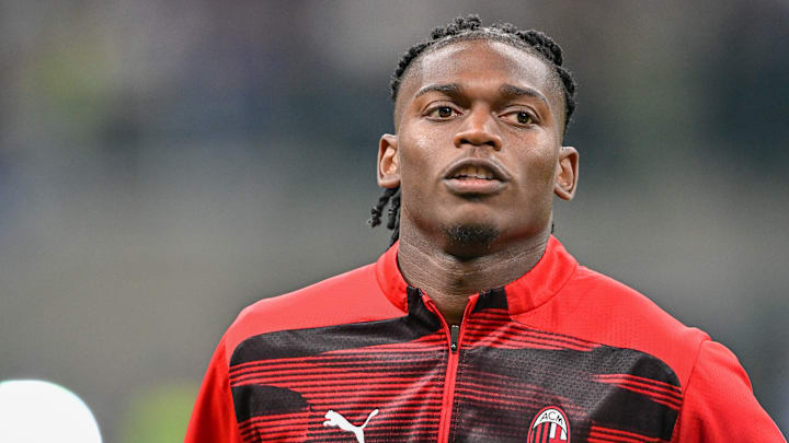 Rafael Leão est l'atout offensif numéro un des Rossoneri. Rafael Leão est l'atout offensif numéro un des Rossoneri.
