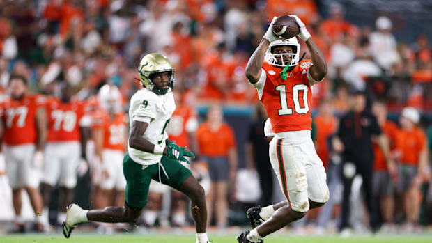 Miami Hurricans USF Georgia Bulldogs Tennessee Volunteers AP Top 25 Poll prediction college football ranking