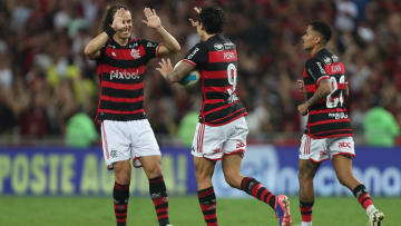 Pedro marcou um dos gols no último jogo do Flamengo