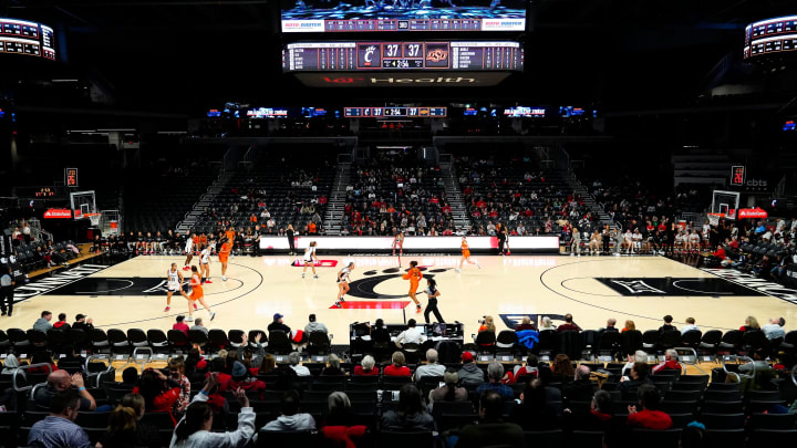 Cincinnati Bearcats compete in Big 12 play at Fifth Third Arena in 2024