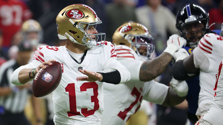 The 49ers are favored against the Bears in NFL Week 17 action.