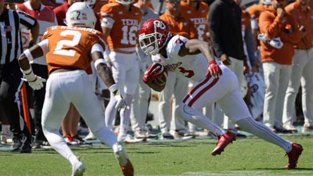 Oklahoma Sooners wide receiver Jalil Farooq