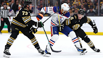 Edmonton Oilers v Boston Bruins