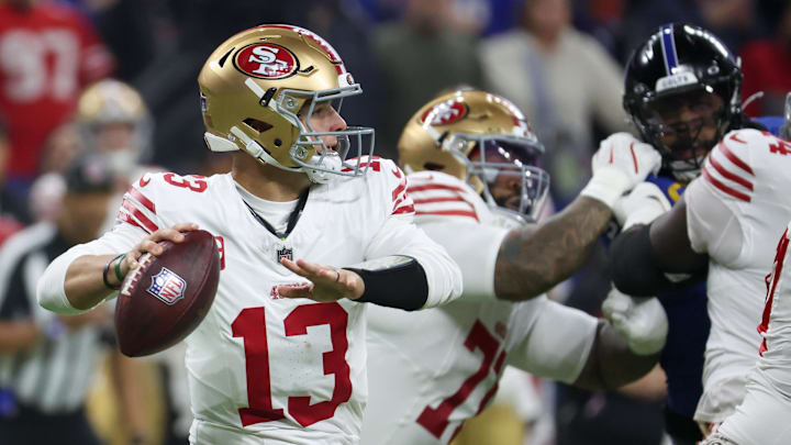 Bet on Brock Purdy to go over his passing yards total against the Bears on Sunday Night Football in Week 17. Bet on Brock Purdy to go over his passing yards total against the Bears on Sunday Night Football in Week 17.