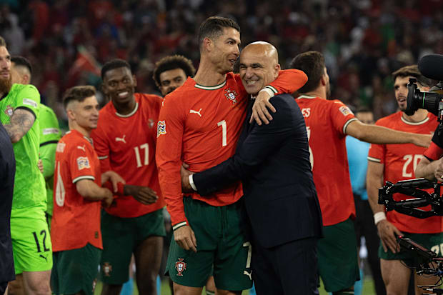 Cristiano Ronaldo, Roberto Martínez