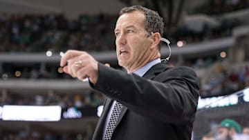 Utica Comets head coach Kevin Dineen. Mandatory Credit: Jerome Miron-Imagn Images
