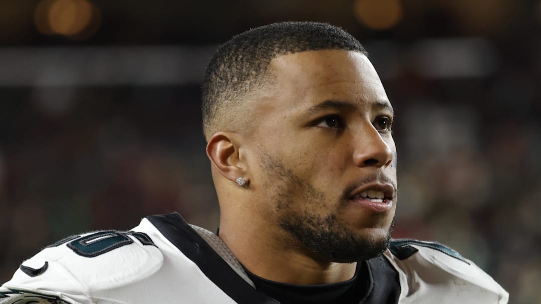 Philadelphia Eagles running back Saquon Barkley